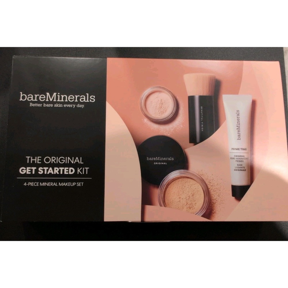 bareMinerals 4-Piece Mineral Makeup Set New